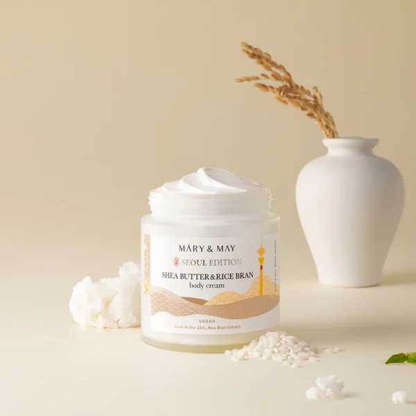 Shea Butter & Rice Bran body cream 250 ml - Mary&May