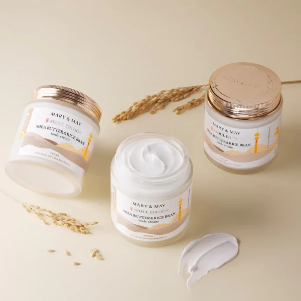 Shea Butter & Rice Bran body cream 250 ml - Mary&May