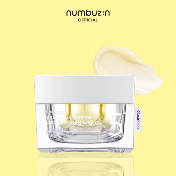 no.5+ Vitamin Glutathione Dark Spot Laser Cream 50ml - Numbuzin
