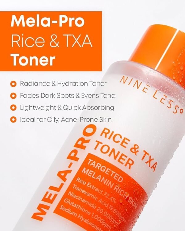 Mela-Pro Rice & TXA Toner 200ml - Nineless