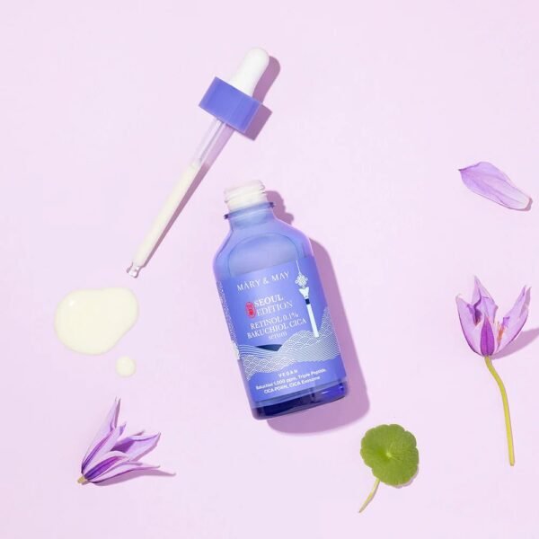Retinol 0.1% Bakuchiol Cica Serum Seoul Edition 80ml - Mary&May