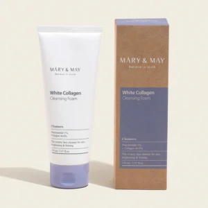 IMG_2884.webp White Collagen Cleansing Foam 150ml - Mary&May