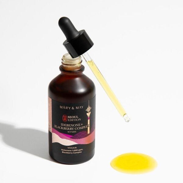 Idebenone + BlackBerry Complex Serum Seoul Edition 80ml - Mary&May
