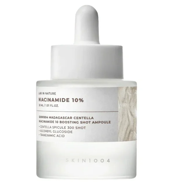 Madagascar Centella Niacinamide 10 Boosting Shot Ampoule 30ml - Skin1004