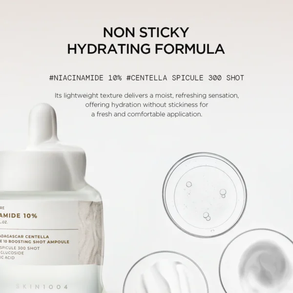 Madagascar Centella Niacinamide 10 Boosting Shot Ampoule 30ml - Skin1004