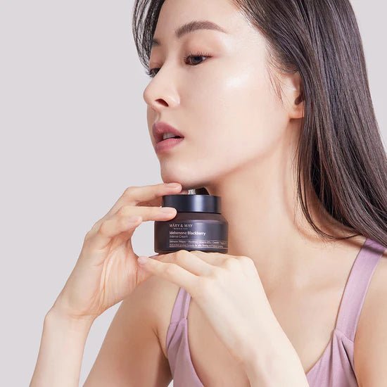 Idebenone BlackBerry Intense Care Cream 70g - Mary&May