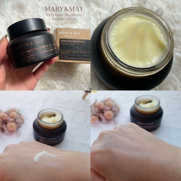 Idebenone BlackBerry Intense Care Cream 70g - Mary&May
