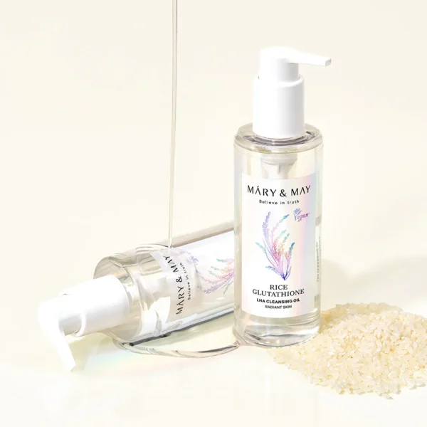 IMG_2909.webp Aceite Limpiador | Rice Glutathione LHA Cleansing Oil 200ml - Mary&May