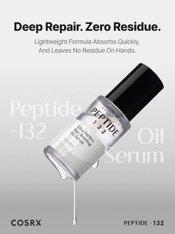 Peptide-132 Ultra Perfect Hair Bonding Oil Serum 28ml - COSRX