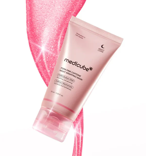 PDRN Pink Caffeine Night Wrapping Mask 75ml - Medicube