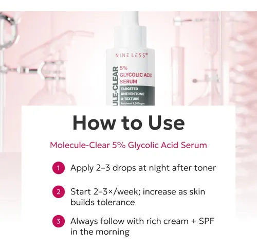 IMG_3955.webp Nv 4 Glycolic 5% Acid Serum 30ml - Nineless