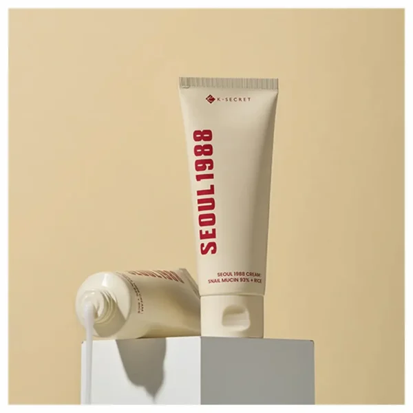 Cream: Snail Mucin 93% + rice 100ml - KSECRET