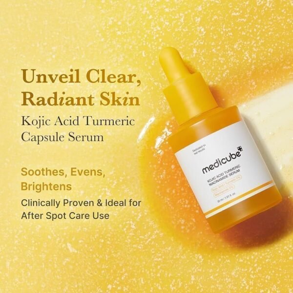 Kojic Acid Turmeric Niacinamide Serum 30ml - Medicube