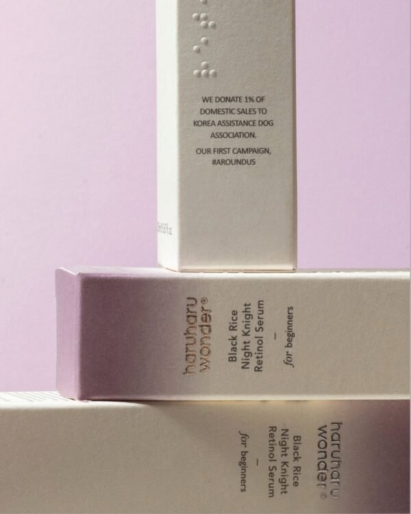 Black Rice Night Knight Retinol Serum 20ml - HaruHaru Wonder