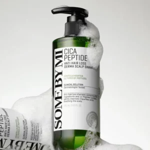 SOMEBYMICICAPEPTIDESHAMPOOTEXTURE.webp Shampoo 285ml Anti caída Cica Peptide - Some By Mi