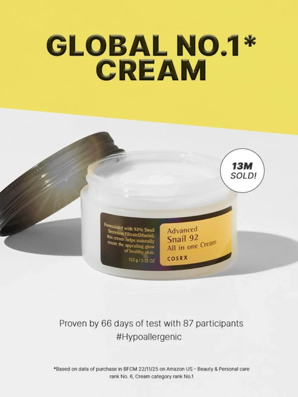 Advanced Snail 92% Cream 100g - COSRX
