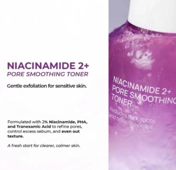 Niacinamide 2+ Pore Smoothing Toner 205ml - Jumiso