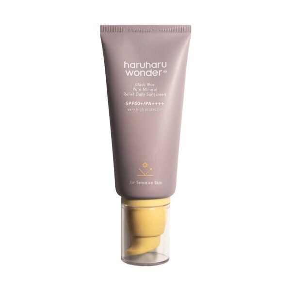 Black Rice Pure Mineral Relief Daily Sunscreen 50ml - HaruHaru Wonder