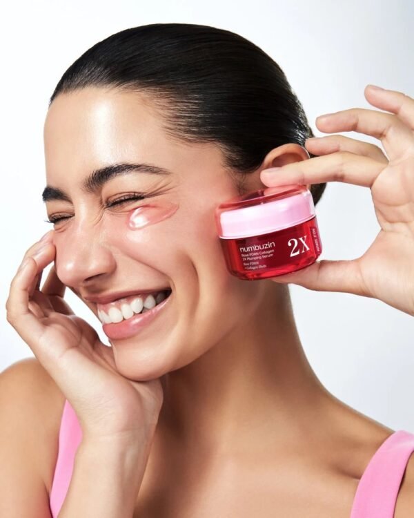 No.02 Rose PDRN Collagen 2X Plumping Serum 30ml - Numbuzin