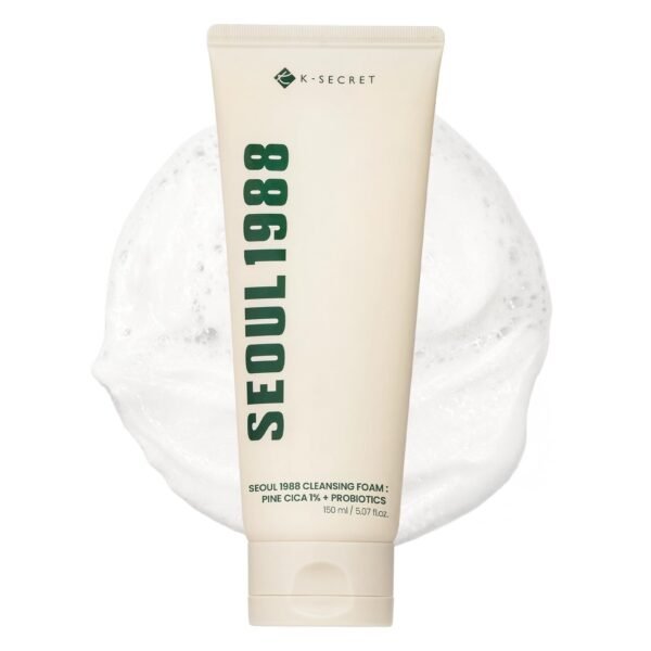 Cleansing Foam: pine cica 1% + Probiotics 150ml - KSECRET