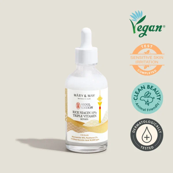 Rice Niacin 10% Triple Vitamin 80ml - Mary&May