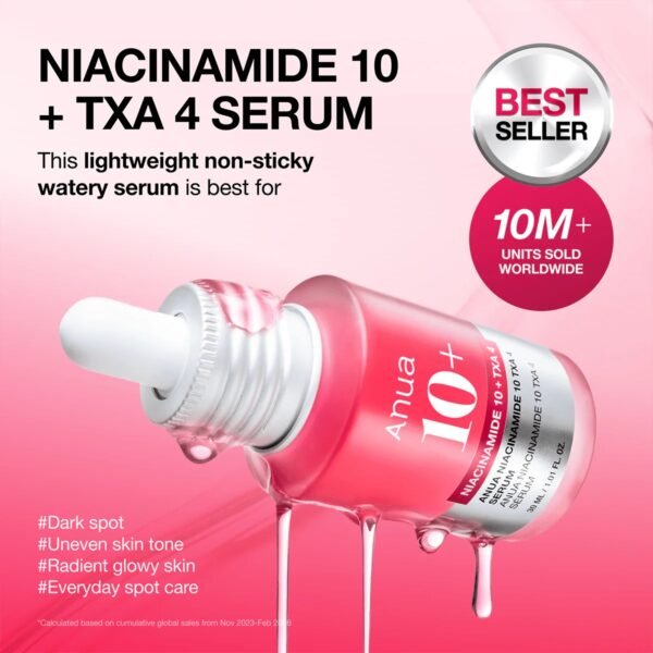 Niacinamide 10 TXA 4 Serum 30ml - Anua